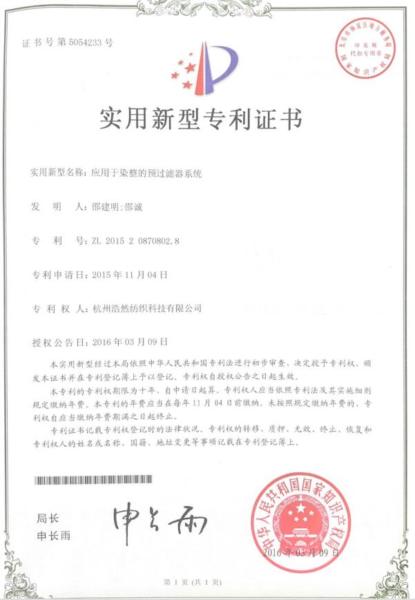 Latter of patent (10)